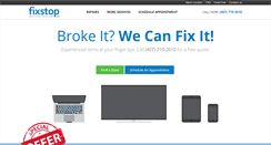 Desktop Screenshot of fixstop.com